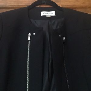 Calvin Klein Jackets & Coats - Calvin Klein Blazer with zipper details Calvin Klein Jackets & Coats - Calvin Klein Blazer with zipper details